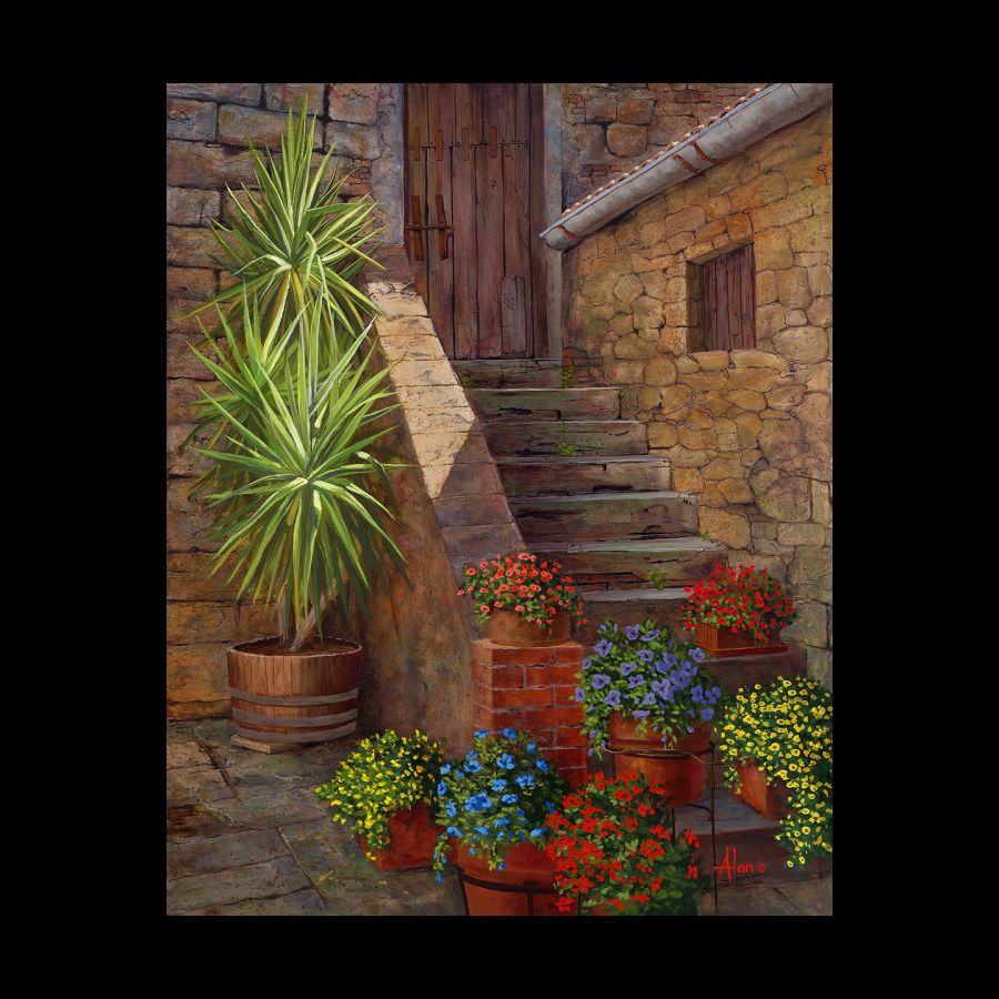 Tuscan Courtyard